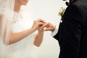 Wedding Rings - Bride putting her groom's ring on his finger | March 2022 Issue - Free Christian Lifestyle Magazine | Nashville Christian Family Magazine