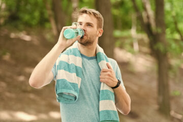 Athlete drinking water - water balance | April 2022 Issue - Free Christian Lifestyle Magazine | Nashville Christian Family Magazine