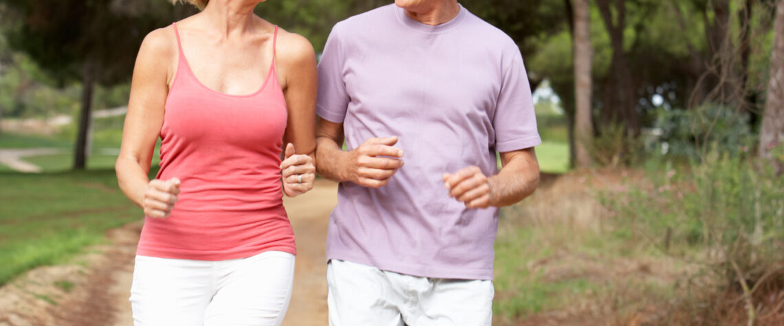 Older couple jogging together | Nashville Christian Family Magazine - Free Christian Magazine