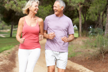 Older couple jogging together | Nashville Christian Family Magazine - Free Christian Magazine