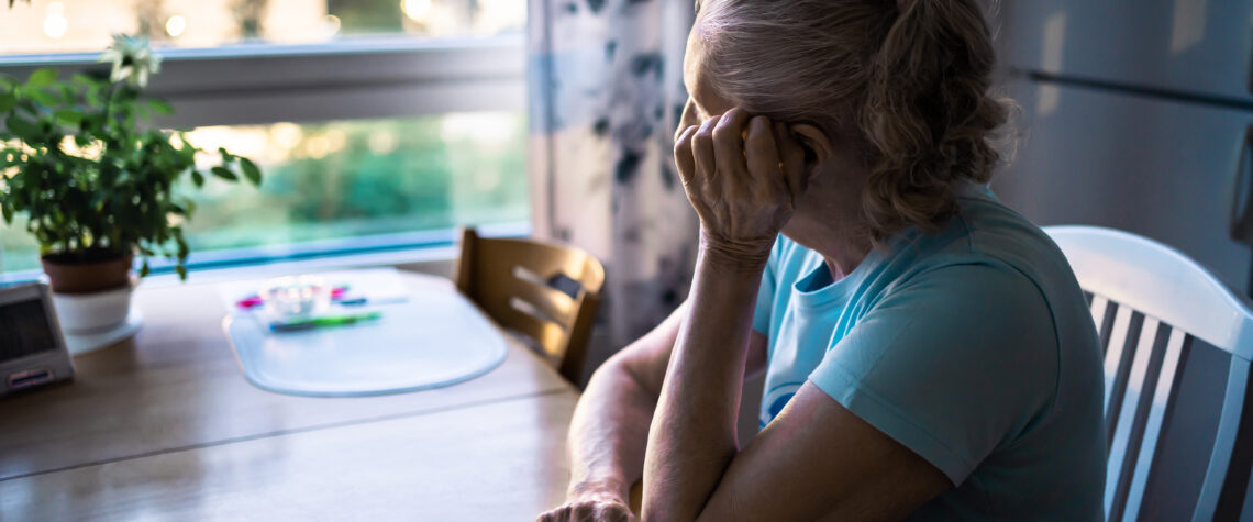 Special Needs Trust and Mental Illness - Sad Old Woman. Depressed Lonely Senior Lady With Alzheimer, Deme | Nashville Christian Family Magazine - May 2023 issue - Free Christian Magazine