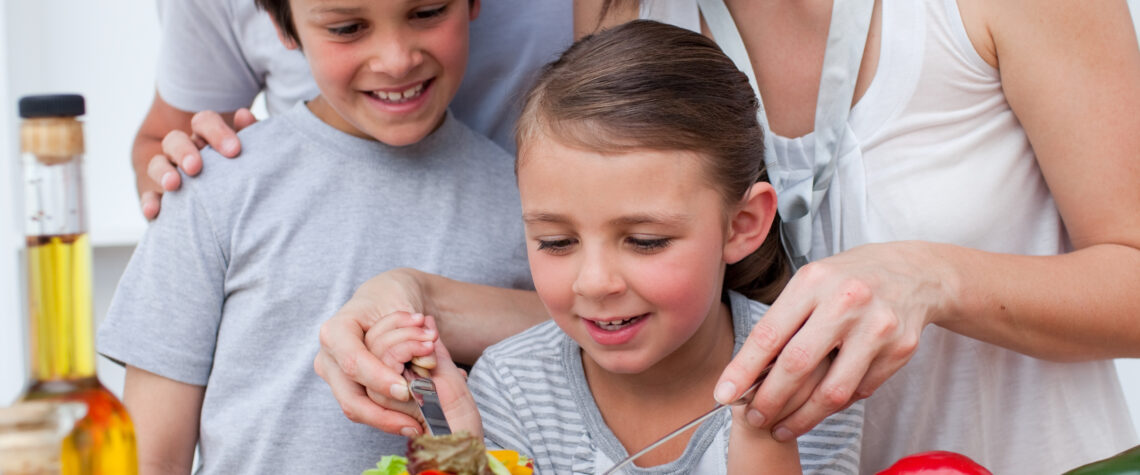 A Simple Framework For Healthy Living at Home - Happy Family Cooking Together | Nashville Christian Family Magazine - May 2023 issue - Free Christian Magazine