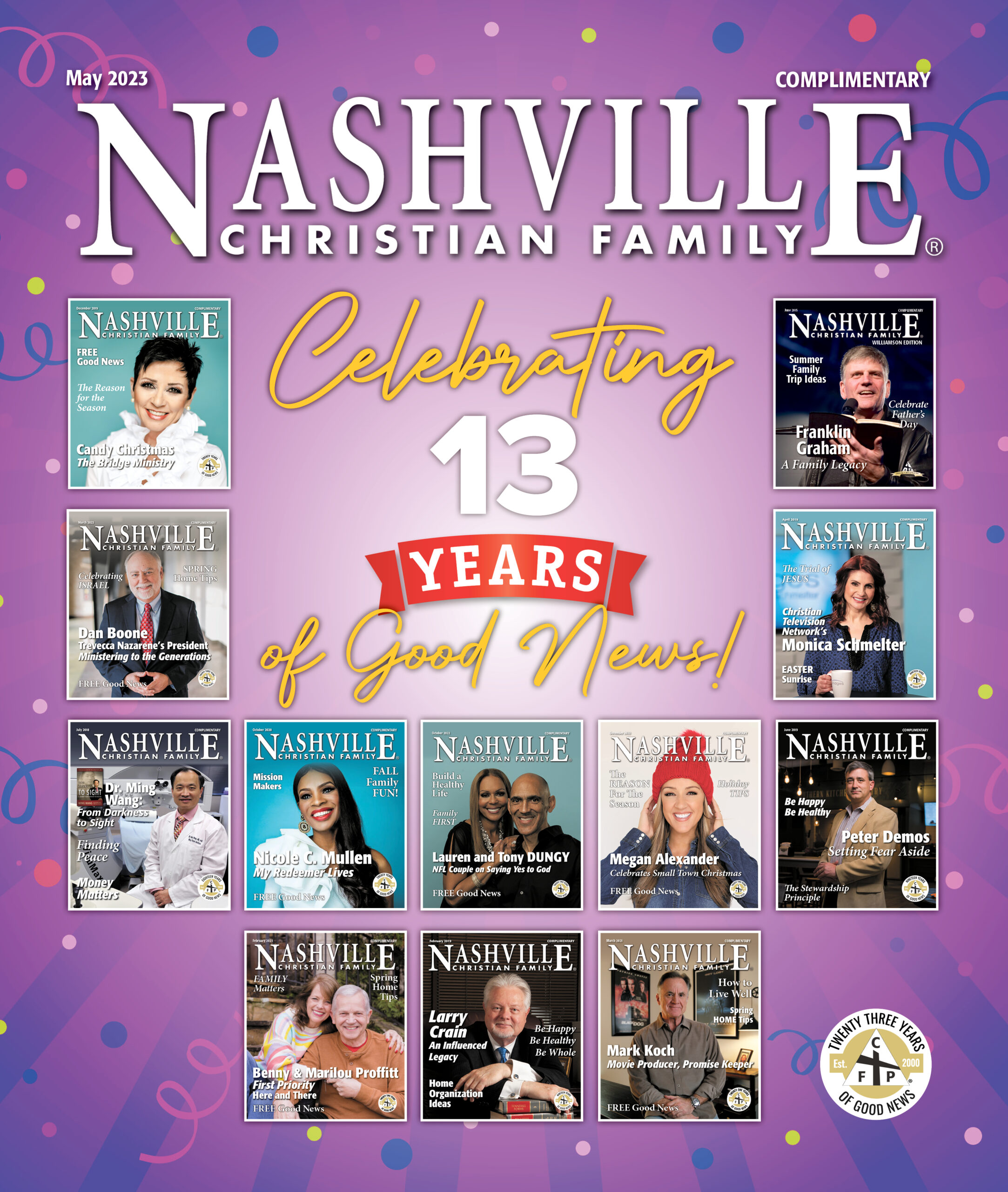 May 2023 Cover Issue | Nashville Christian Family Magazine - free Christian magazine