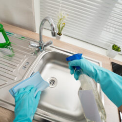 Cleaning the kitchen sink | Nashville Christian Family Magazine