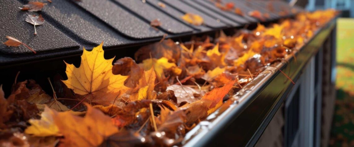 Fall leaves in house drain | Nashville Christian Family Magazine - September 2024 issue