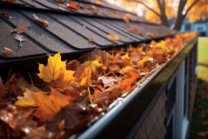 Fall leaves in house drain | Nashville Christian Family Magazine - September 2024 issue