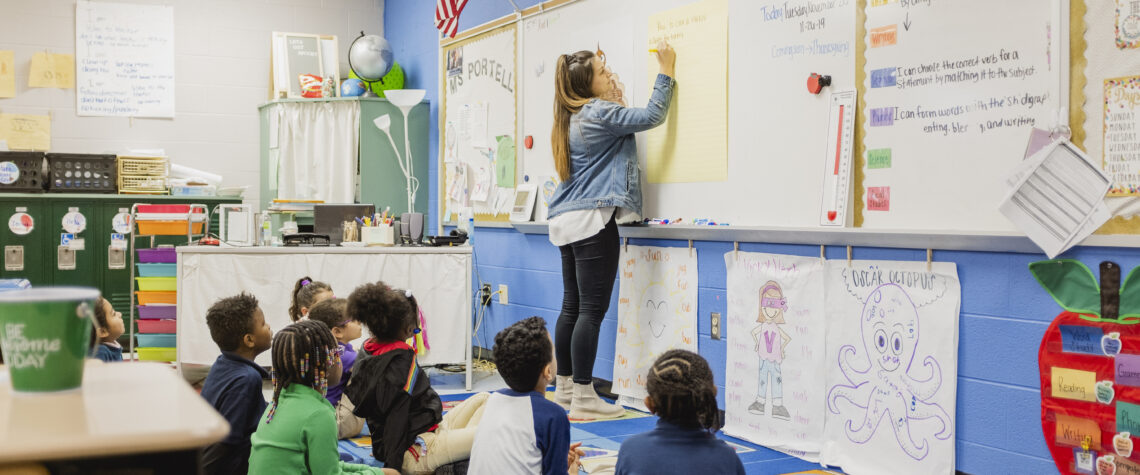 Teacher leading her Classroom with students | Nashville Christian Family Magazine