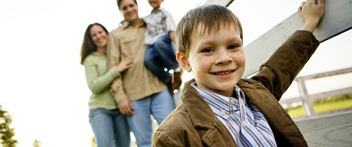 Portrait Of Happy Family at a Park | Nashville Christian Family Magazine